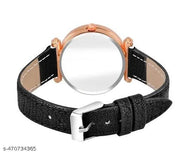 Flower Round Dial Analog Wrist Watch For  Women and Girls Pack of 2 Watch