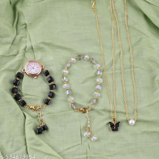 Watch, Bracelet & Necklace Collection for Her