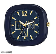 Navy Blue Analog Watch With MOR Ring