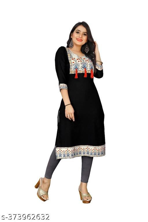Stylish Latkan Patten Rayon Kurti