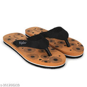 Stylish & Comfortable Women's Flip Flops (Pack of 3) - Printed Dailywear