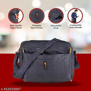 Unisex Sling Bag | Cross Body Multipurpose Hand Bag | Sling Bag For Men & Women | Slim Bag for Office, Cash, Business Collection, Travelling | Sling Bag (Pack of 1)