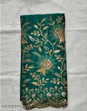 Chiffon Bollywood Saree With Separate Blouse Piece