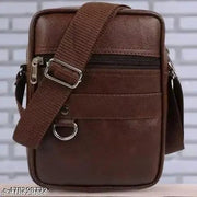 Messenger small sling bag for men women office use persnol casual with adjustable Strap