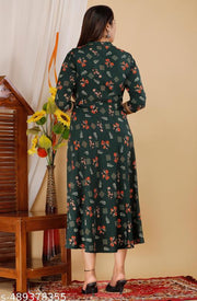 Elegant Crepe Kurti