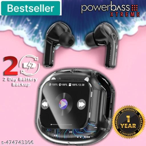 Ultrapods LCD Screen Earbuds 12 hours playtime bluetooth wireless headphones earphone bluetooth headset