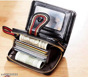 Frackson Black RFID Blocking Small Wallet with 12 Card Slot Women's Purse Female Hand Clutch Women/ Ladies/ Girls Wallets Card Holder and Organizer , Embroidery Finishing