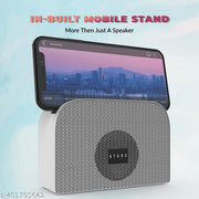 ATARC AT-611 Ultimate 10W Bluetooth Speaker Hi-fi Stereo Sound Surround Upto 08 Hours Playback, Best for Mobile, Laptop/PC, Ipad, Media Players with Multi Modes Aux/TF Card/USB (White)