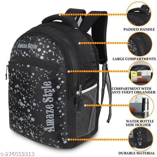 amaze style Medium 30 L Laptop Backpack school and college bags