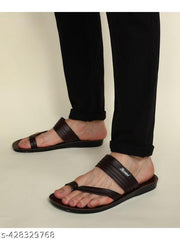 Paragon Men's Casual Slip-on Sandals for Men with Comfortable Sole
