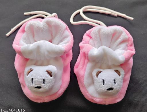 Soft & Comfortable Baby Booties/Socks Cum Shoes/Slippers Cartoon Design
