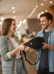 Waist Bag Large Crossbody Fanny Pack for Men & Women Waist Bag