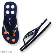 Pack of 2 - TWO SOFT Comfortable & Stylish Extra Soft Slippers/ Flip Flop for Women & Girls Combo of 2