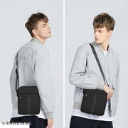 Trendy fancy men sling bag