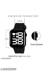 Children Kids Boys Digital 4-11 Years Led Watch Boys Best Gift Baby Boys Digital Watch for Kids (Black) rakhi gift