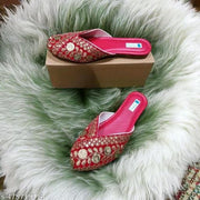 Asamayna Latest partywear designer slipper women and girls