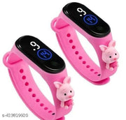 combo 2 pink m2 watch for kids and girls