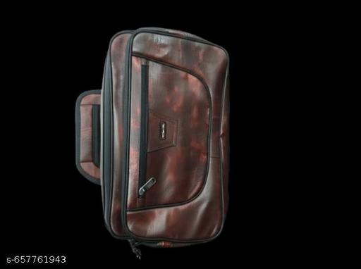 Premium Leather Laptop Bag for Men | Professional Office Messenger Bag | Waterproof Business Briefcase | Brown Formal Laptop Handbag