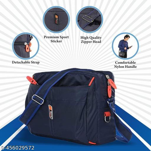 Unisex Sling Bag for Men Cross Body Utility Travel Office Business Messenger one Side Bag for Men and Women Unisex with Adjustable Strap (Pack of 1)