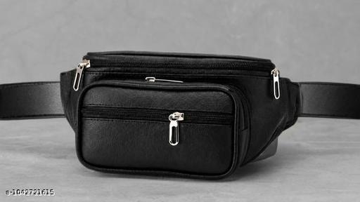 shopping, walking, cycling, gym, office, and everXyday use. The sleek black design gives a modern and trendy look while offering enough space for your important items. Key Features Premium quality leather-look material