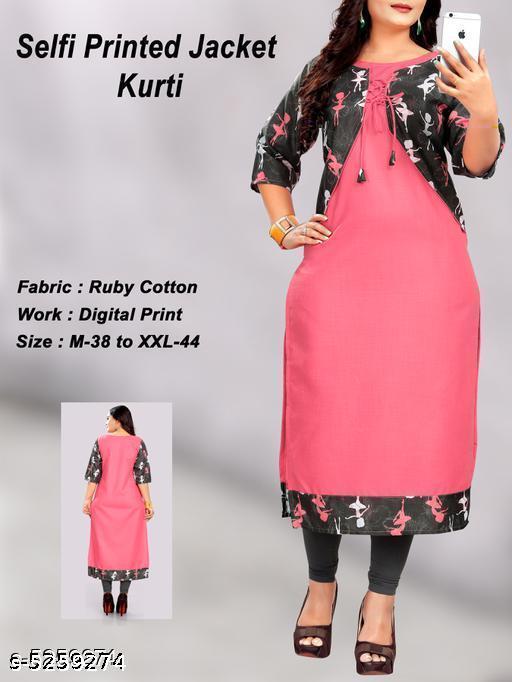Women's Printed Cotton Kurti
