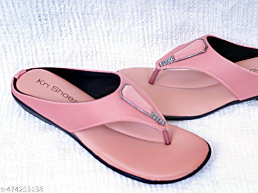 Flexible Woman Pink Flat