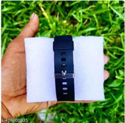Trendy Design Stylish BlacK Colour Touch Screen LED Light Watch for  girls