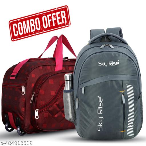 DILOX BAG 35 L Casual Waterproof 1Backpack + 1 duffel bags for Men Women Boys Girls/Office School College Teens & Students