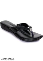 J A & SONS  Women's Stylish Casual Flat Slippers Nice Looking