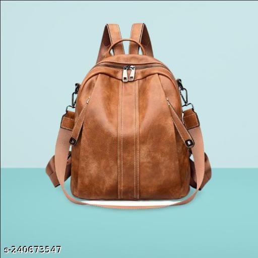 Women Leather Convertible Shoulder Bag Ladies Anti theft Satchel Sling Travel
