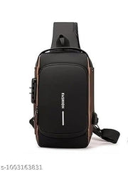 Imported waterproof sling  bag