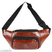 Nice Purse Formal Waist Pouch Cycling Bag Waist Bags for Men Chest Crossbody(W.B-010) Waist Bag  (Tan)