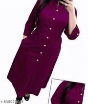 WRITE  HAND SIDE POCKET KURTI