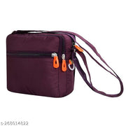 Nylon Sling bag Cross Body Utility Travel Office Business Messenger one Side Shoulder Bag for Men and Women Unisex