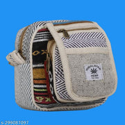 MYRIAD Small Cross Body Shoulder Handbag Purse 3 Compartments Pack of 1 (7.5 X 7.5 X 2.5)