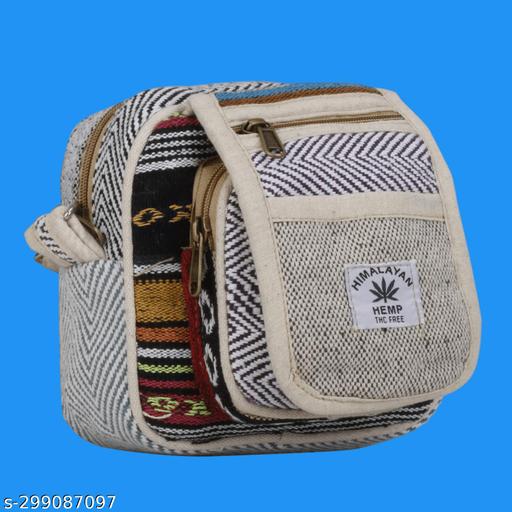MYRIAD Small Cross Body Shoulder Handbag Purse 3 Compartments Pack of 1 (7.5 X 7.5 X 2.5)