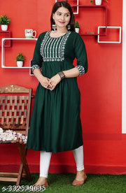 New Gaither Anarkali Embroidery kurtis