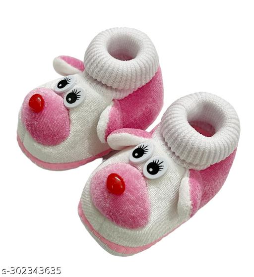Tarun Child Care Baby Booties Baby Shoes for Any Occasions, Festive- 3 to 10 Months Unisex- Multicolor Bootie