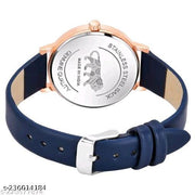 New Antique Designer LEather Strap Analog Watch for Girls and Women