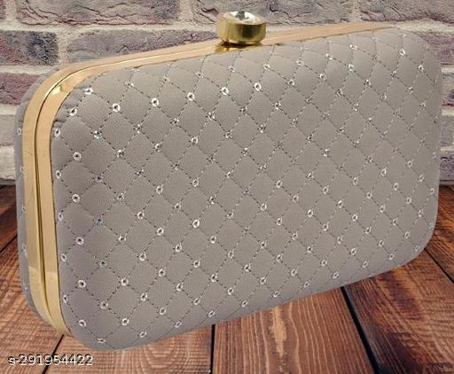 FANCY TRENDY WOMEN BOX CLUTCH WITH CHAIN SLING PARTY WEAR BRIDAL CLUTCH PURSE Fashionable Beautiful Handmade Embroidery Bridal Party Wedding