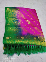 BALATON SAREE ARA DESIGN STONE & JHALAR | WEDDING & PARTY WEAR