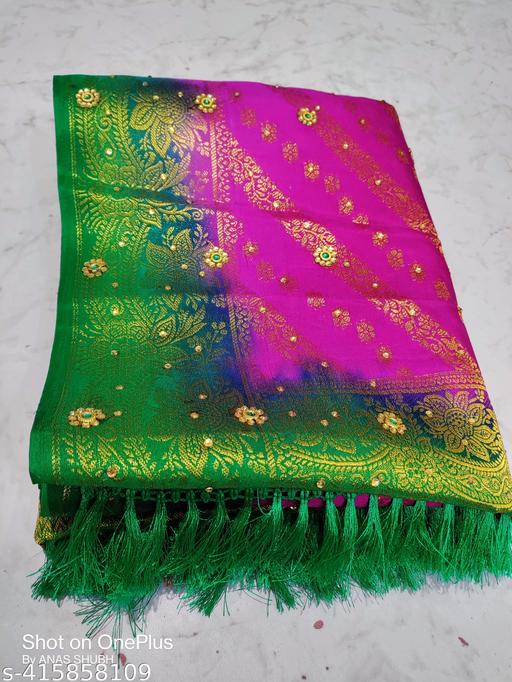 BALATON SAREE ARA DESIGN STONE & JHALAR | WEDDING & PARTY WEAR