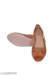 SUPER FANCY Latest Collection, Comfortable Ethnic Sandal Fashionable Bellies For Women's and Girl's Bellies for Women BrownColor