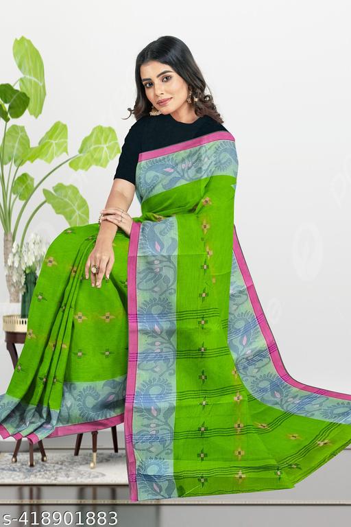 Tant Pure Cotton Handloom Saree