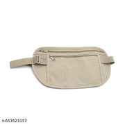 Travel Money Belt Waterproof Passport Holder Waist Bag Hidden Travel Wallet Secure Bum Bag for Running Walking Slim Secret Security