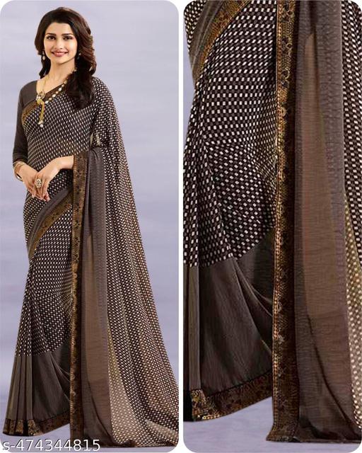 Daily wear fancy Georgette saree
