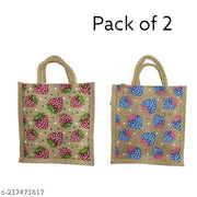 Jhola Lunch bag /Tote Bag Combo. (Pack of 2)