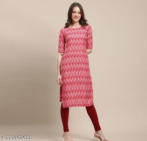 Crep Fabric Stylish Kurti