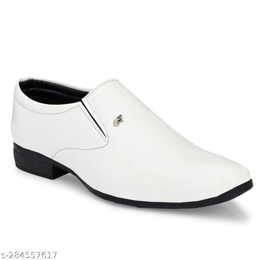 GELLWOJ WHITE SHOES FOR MEN