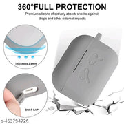 Trending True Wireless Bluetooth Headphones Earbuds TWS With Stylish Case Cover Wireless Bluetooth Headphones & Earphones Touch Sensor V5.1 With HD Mic And Active Noisz Cancellation Supported All Android & IOS Devices Bluetooth Headset (BT+ Grey Cover)
